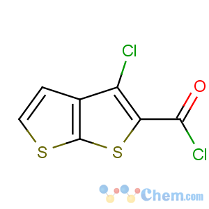 CAS No:39244-06-9 4-chlorothieno[2,3-b]thiophene-5-carbonyl chloride