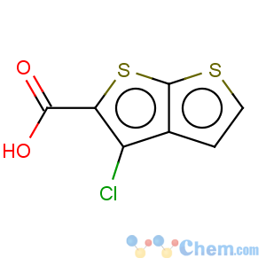 CAS No:39244-08-1 Thieno[2,3-b]thiophene-2-carboxylicacid, 3-chloro-