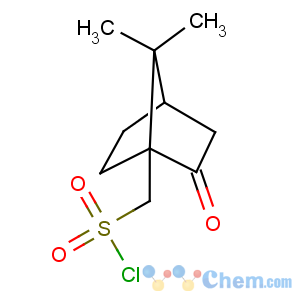 CAS No:39262-22-1 [(1S,4R)-7,7-dimethyl-3-oxo-4-bicyclo[2.2.1]heptanyl]methanesulfonyl<br />chloride