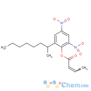 CAS No:39300-45-3 (2,4-dinitro-6-octan-2-ylphenyl) (Z)-but-2-enoate