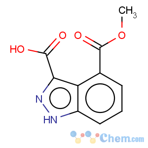 CAS No:393553-44-1 1H-Indazole-3,4-dicarboxylicacid, 4-methyl ester