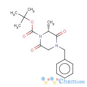 CAS No:393781-59-4 tert-butyl (2R)-4-benzyl-2-methyl-3,6-dioxo-piperazine-1-carboxylate