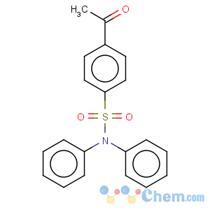 CAS No:3938-79-2 Benzenesulfonamide,4-acetyl-N,N-diphenyl-