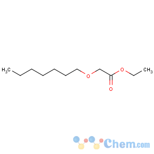CAS No:3938-81-6 Acetic acid,2-(heptyloxy)-, ethyl ester