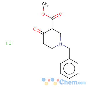 CAS No:3939-01-3 Methyl 1-benzyl-4-oxo-3-piperidine-carboxylate hydrochloride