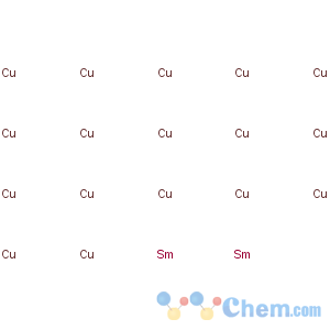 CAS No:39445-37-9 copper, compound with samarium (17:2)