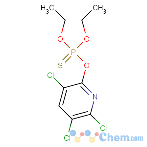 CAS No:39475-55-3 diethoxy-sulfanylidene-(3,5,6-trichloropyridin-2-yl)oxy-λ