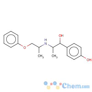 CAS No:395-28-8 Benzenemethanol,4-hydroxy-a-[1-[(1-methyl-2-phenoxyethyl)amino]ethyl]-