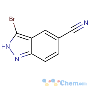 CAS No:395101-67-4 3-bromo-2H-indazole-5-carbonitrile