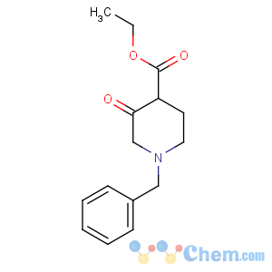 CAS No:39514-19-7 ethyl 1-benzyl-3-oxopiperidine-4-carboxylate