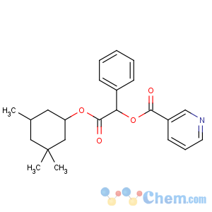 CAS No:39537-99-0 [2-oxo-1-phenyl-2-(3,3,5-trimethylcyclohexyl)oxyethyl]<br />pyridine-3-carboxylate
