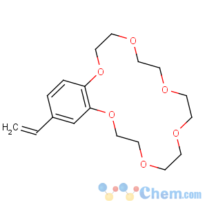CAS No:39557-71-6 20-ethenyl-2,5,8,11,14,17-hexaoxabicyclo[16.4.0]docosa-1(18),19,<br />21-triene