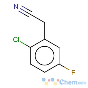 CAS No:395675-23-7 Benzeneacetonitrile,2-chloro-5-fluoro-