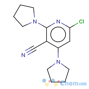 CAS No:39581-24-3 6-Chloro-2,4-di(1-pyrrolidinyl)nicotinonitrile