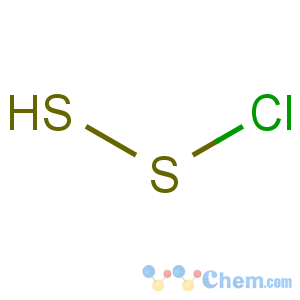 CAS No:39594-91-7 sulfanyl thiohypochlorite