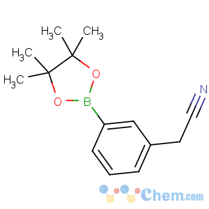 CAS No:396131-82-1 2-[3-(4,4,5,5-tetramethyl-1,3,2-dioxaborolan-2-yl)phenyl]acetonitrile
