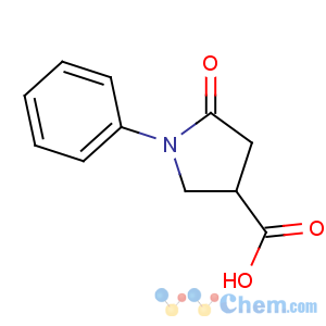 CAS No:39629-86-2 5-oxo-1-phenylpyrrolidine-3-carboxylic acid