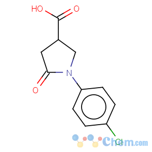 CAS No:39629-87-3 1-(4-chlorophenyl)-5-oxo-3-pyrrolidinecarboxylic acid