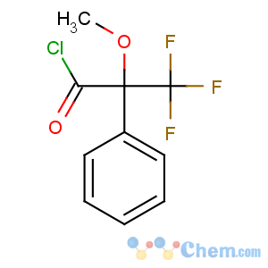 CAS No:39637-99-5 (2R)-3,3,3-trifluoro-2-methoxy-2-phenylpropanoyl chloride