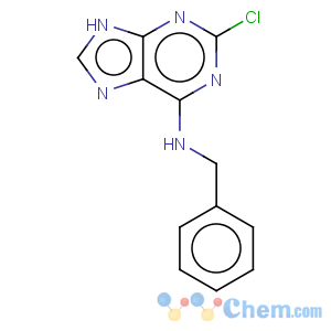 CAS No:39639-47-9 9H-Purin-6-amine,2-chloro-N-(phenylmethyl)-