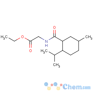 CAS No:39668-74-1 ethyl 2-[(5-methyl-2-propan-2-ylcyclohexanecarbonyl)amino]acetate