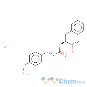 CAS No:396717-86-5 L-Phenylalanine,N-[[(4-methoxyphenyl)azo]carbonyl]-, monopotassium salt (9CI)