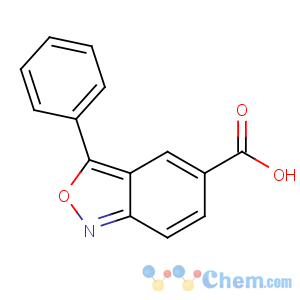 CAS No:39695-71-1 3-phenyl-2,1-benzoxazole-5-carboxylic acid