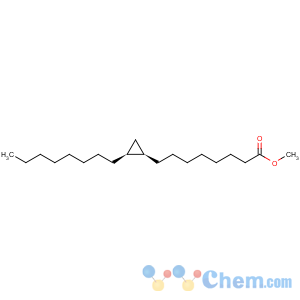 CAS No:3971-54-8 Cyclopropaneoctanoicacid, 2-octyl-, methyl ester, (1R,2S)-rel-