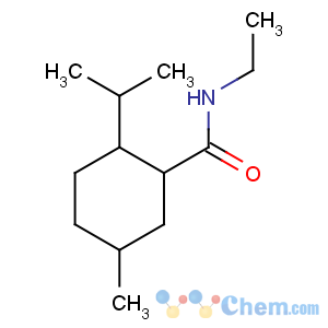 CAS No:39711-79-0 N-ethyl-5-methyl-2-propan-2-ylcyclohexane-1-carboxamide