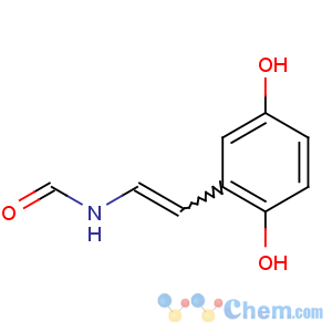CAS No:3973-17-9 N-[(E)-2-(2,5-dihydroxyphenyl)ethenyl]formamide