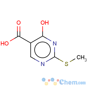 CAS No:397308-78-0 5-Pyrimidinecarboxylicacid, 1,6-dihydro-2-(methylthio)-6-oxo-