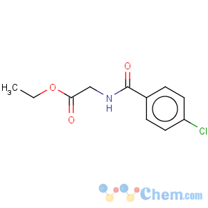 CAS No:39735-52-9 ethyl 2-[(4-chlorobenzoyl)amino]acetate