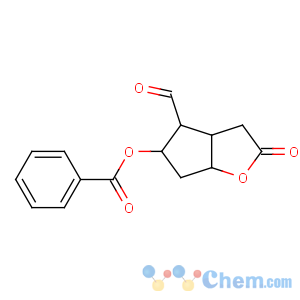 CAS No:39746-01-5 [(3aR,4R,5R,6aS)-4-formyl-2-oxo-3,3a,4,5,6,<br />6a-hexahydrocyclopenta[b]furan-5-yl] benzoate