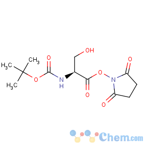 CAS No:39747-65-4 L-Serine,N-[(1,1-dimethylethoxy)carbonyl]-, 2,5-dioxo-1-pyrrolidinyl ester