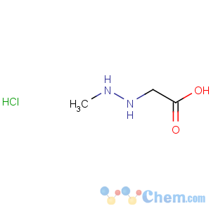 CAS No:39753-78-1 Acetic acid,2-hydrazinyl-, methyl ester, hydrochloride (1:1)