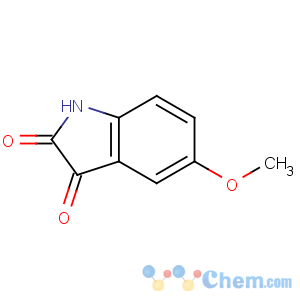 CAS No:39755-95-8 5-methoxy-1H-indole-2,3-dione