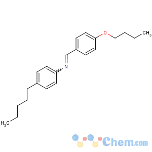 CAS No:39777-05-4 1-(4-butoxyphenyl)-N-(4-pentylphenyl)methanimine