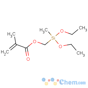 CAS No:3978-58-3 [diethoxy(methyl)silyl]methyl 2-methylprop-2-enoate