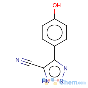 CAS No:39807-61-9 1H-1,2,3-Triazole-5-carbonitrile,4-(4-hydroxyphenyl)-