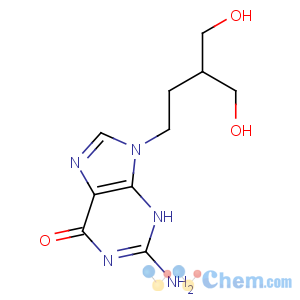 CAS No:39809-25-1 2-amino-9-[4-hydroxy-3-(hydroxymethyl)butyl]-3H-purin-6-one