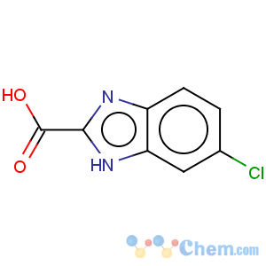 CAS No:39811-14-8 1H-Benzimidazole-2-carboxylicacid, 6-chloro-