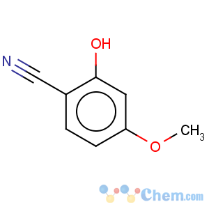 CAS No:39835-11-5 Benzonitrile, 2-hydroxy-4-methoxy-