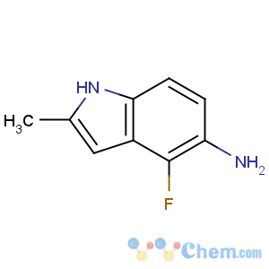 CAS No:398487-76-8 4-fluoro-2-methyl-1H-indol-5-amine