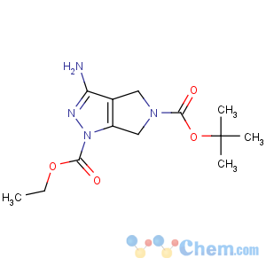 CAS No:398495-65-3 5-O-tert-butyl 1-O-ethyl<br />3-amino-4,6-dihydropyrrolo[3,4-c]pyrazole-1,5-dicarboxylate