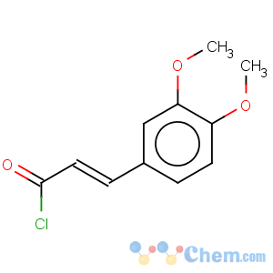 CAS No:39856-08-1 3,4-Dimethoxycinnamoyl chloride