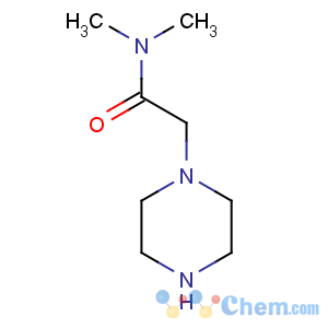 CAS No:39890-43-2 N,N-dimethyl-2-piperazin-1-ylacetamide