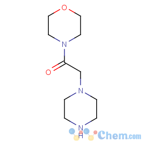 CAS No:39890-46-5 1-morpholin-4-yl-2-piperazin-1-ylethanone
