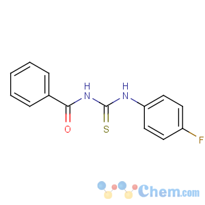 CAS No:399-07-5 Benzamide,N-[[(4-fluorophenyl)amino]thioxomethyl]-