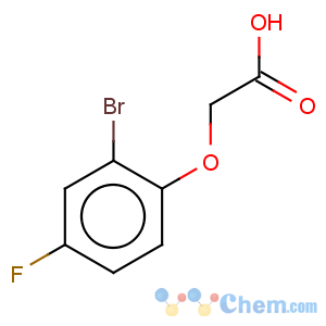 CAS No:399-40-6 Acetic acid,2-(2-bromo-4-fluorophenoxy)-