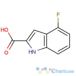 CAS No:399-68-8 4-fluoro-1H-indole-2-carboxylic acid